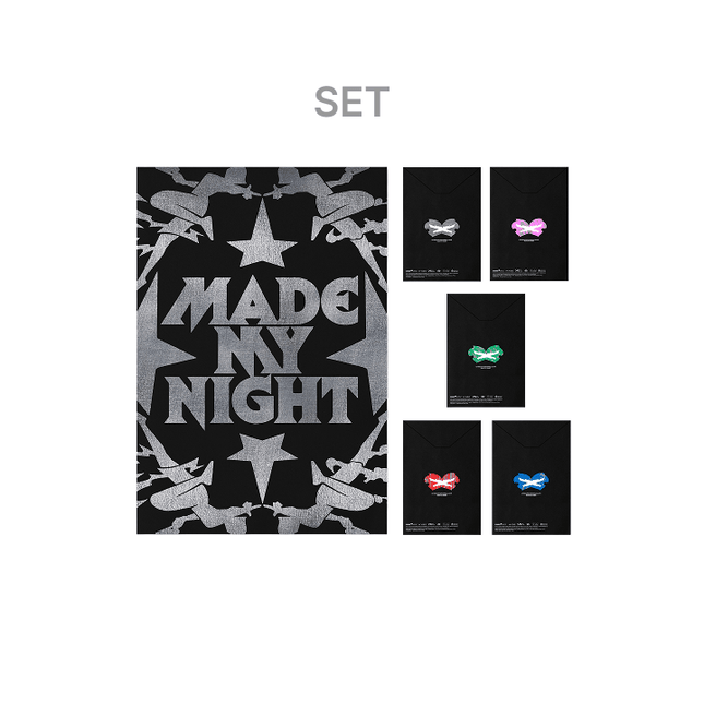 LE SSERAFIM - MADE MY NIGHT 2ND SINGLE ALBUM WEVERSE SHOP GIFT COMPACT VER SET - COKODIVE