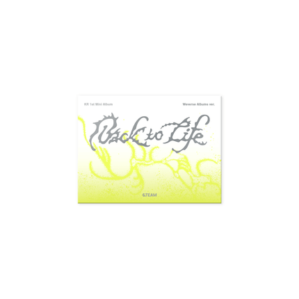 &TEAM - BACK TO LIFE KR 1ST MINI ALBUM WEVERSE SHOP GIFT WEVERSE ALBUMS VER - COKODIVE