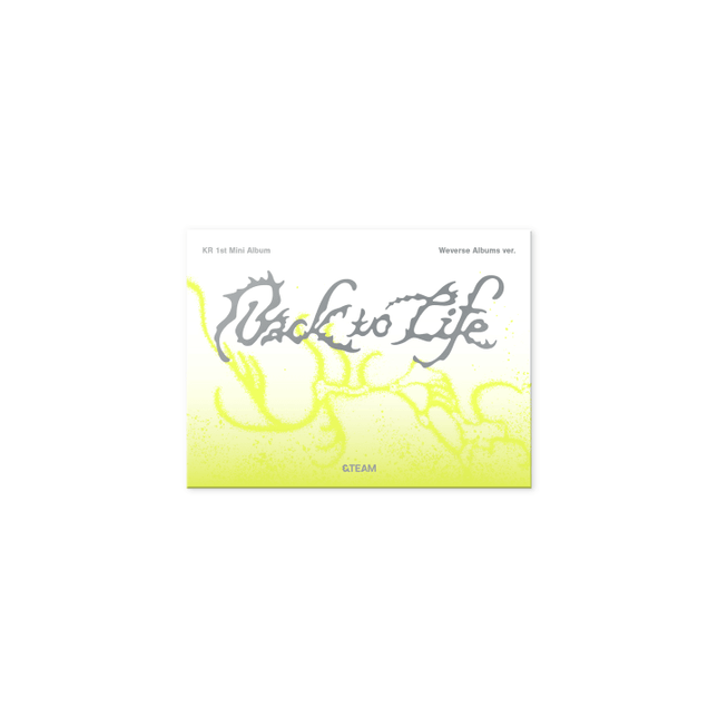 &TEAM - BACK TO LIFE KR 1ST MINI ALBUM WEVERSE SHOP GIFT WEVERSE ALBUMS VER