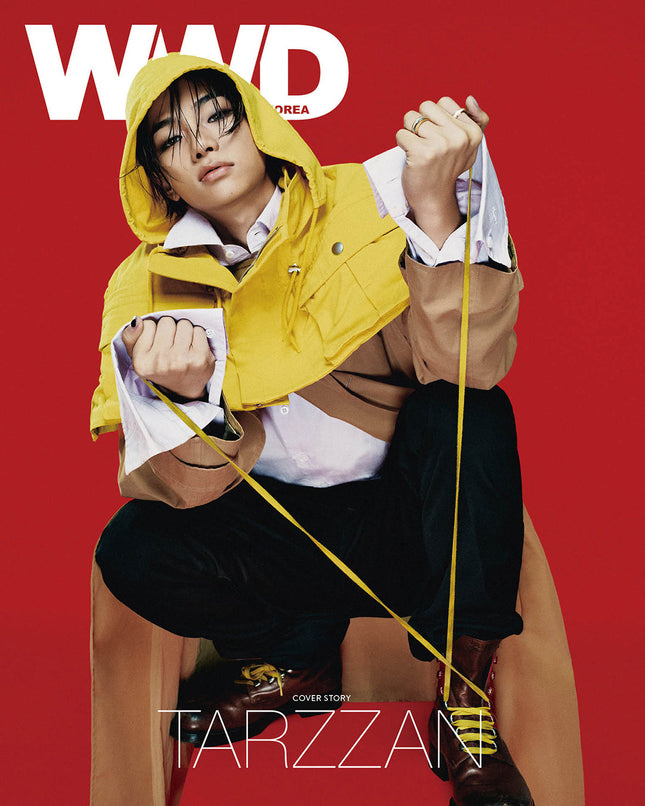 ALLDAY PROJECT TARZZAN - WWD MAGAZINE 2026 OCTOBER ISSUE COVER B - COKODIVE