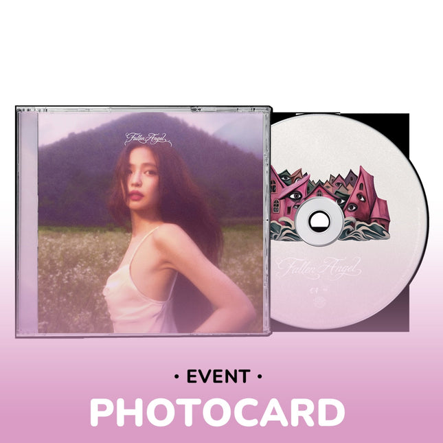 BLACKPINK JENNIE - FALLEN ANGEL EP ALBUM WITHMUU GIFT STANDARD - COKODIVE
