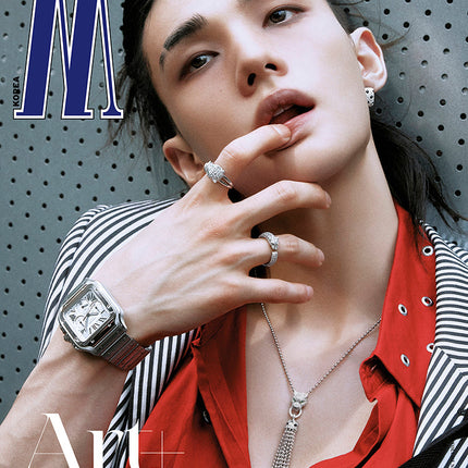 STRAY KIDS HYUNJIN - W MAGAZINE VOLUME 9 MAN COVER C - COKODIVE