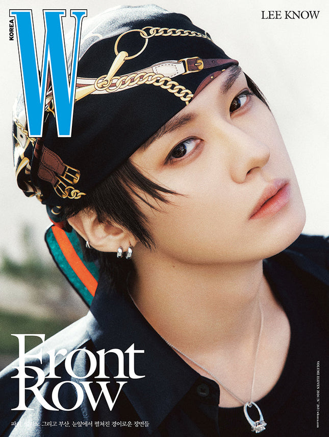 STRAY KIDS LEE KNOW - W MAGAZINE 2026 VOLUME 11 COVER B - COKODIVE