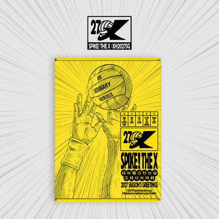 XDINARY HEROES - SPIKE! THE X 2027 SEASON'S GREETINGS FANS GIFT - COKODIVE