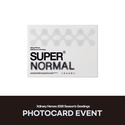 XDINARY HEROES - SUPER NORMAL 2026 SEASON'S GREETINGS