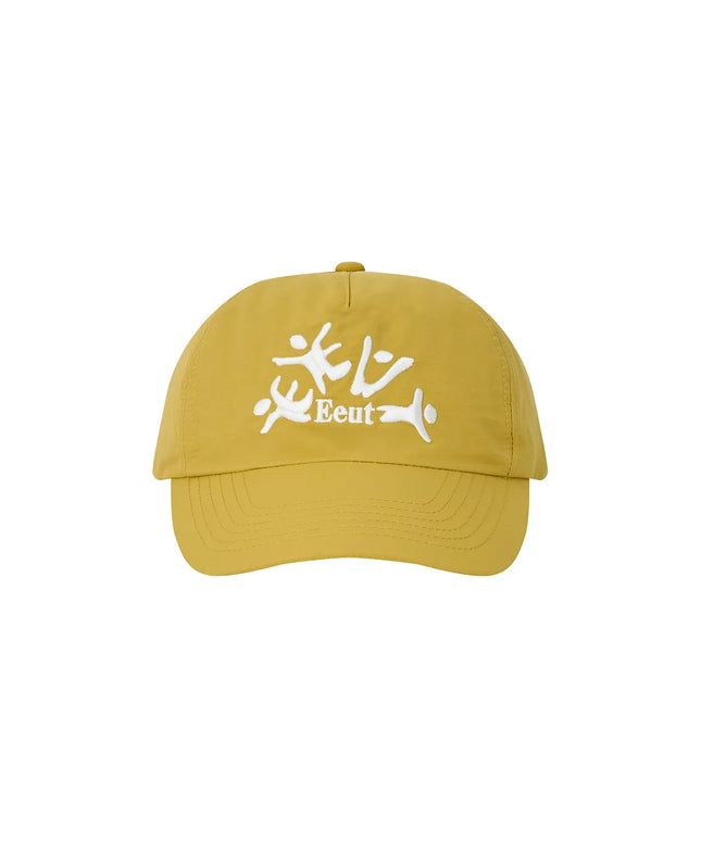 [BTS V PICK] EEUT HOORAY EMBROIDERED CAP (YELLOW) - COKODIVE