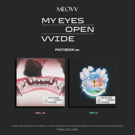 MEOVV - MY EYES OPEN VVIDE 1ST EP ALBUM PHOTOBOOK VER SET