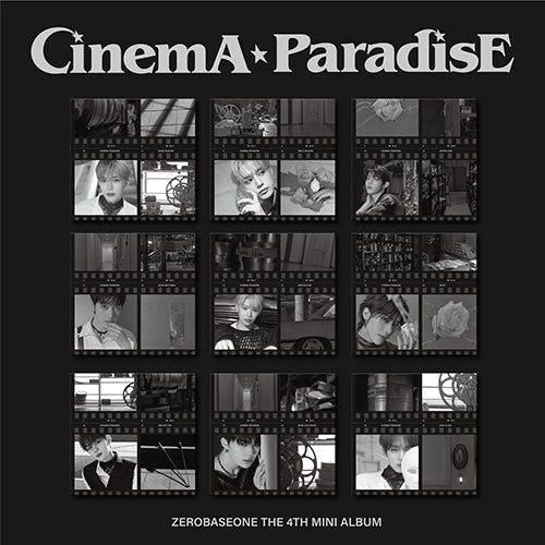 ZEROBASEONE - CINEMA PARADISE THE 4TH MINI ALBUM DIGIPACK VER RANDOM - COKODIVE