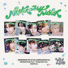 ZEROBASEONE - NEVER SAY NEVER 1ST FULL ALBUM DIGIPACK VER SET - COKODIVE