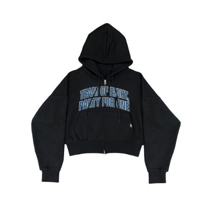 ATEEZ - 8ROOM 7TH ANNIVERSARY POP-UP OFFICIAL MD CROP ZIP UP HOODIE - COKODIVE