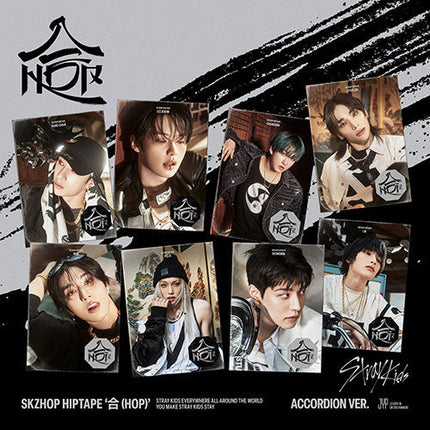 STRAY KIDS - SKZHOP HIPTAPE HOP ALBUM ACCORDION VER RANDOM