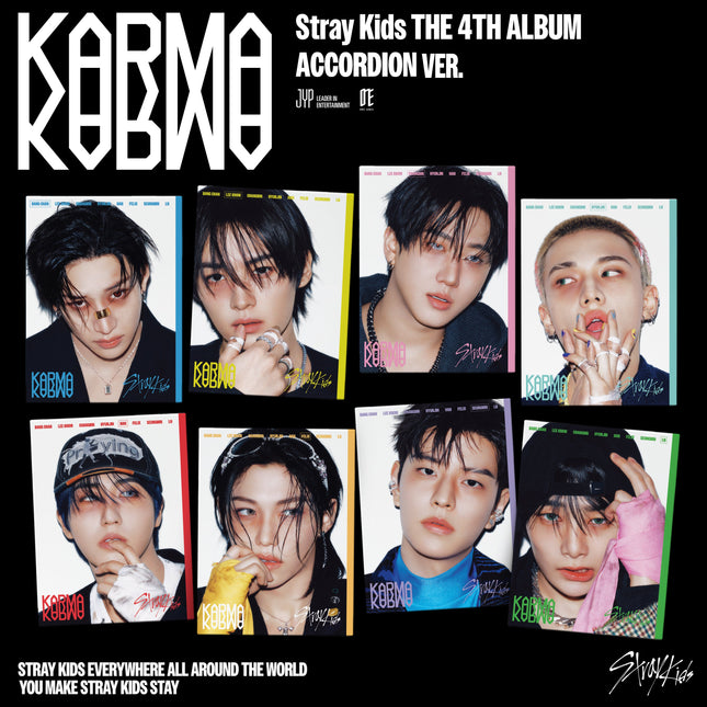 STRAY KIDS - KARMA 4TH ALBUM DEAR MY MUSE GIFT ACCORDION VER SET - COKODIVE