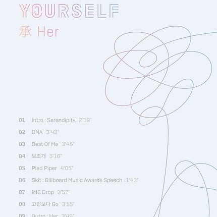 Apple Music [BTS] 5th MINI ALBUM - LOVE YOURSELF : Her 承