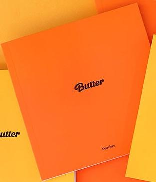 Apple Music PEACHES ver. BTS - SINGLE ALBUM [BUTTER]