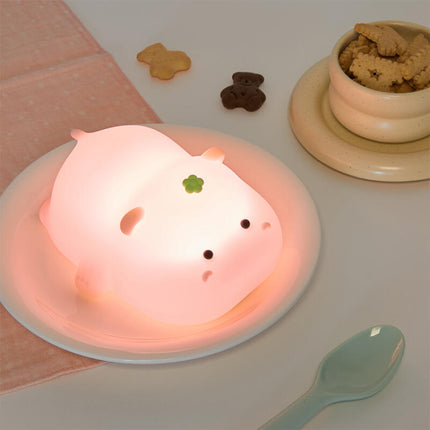 BABY HIPPO SILICON MOOD LAMP - COKODIVE