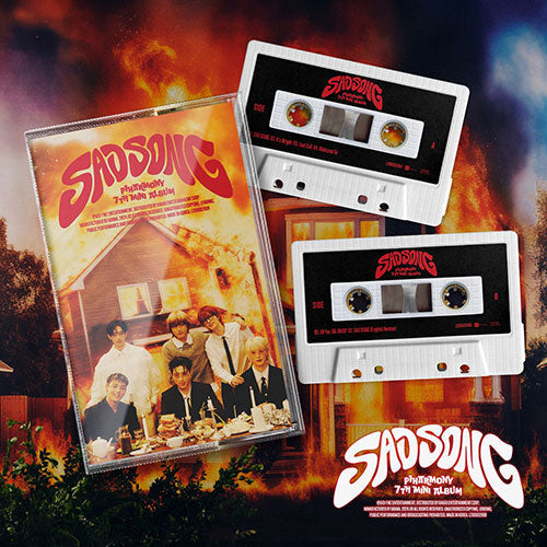 P1HARMONY - SAD SONG 7TH MINI ALBUM CASSETTE TAPE VER - COKODIVE