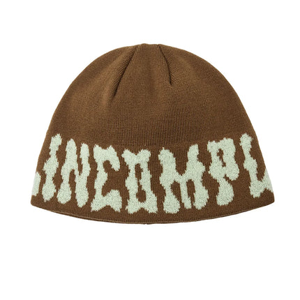 [BTS V PICK] POMPOM LOGO JACQUARD BEANIE (4 COLORS) - COKODIVE