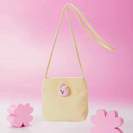 BT21 - SPRING DAYS MINI CORDUROY CROSSBODY BAG COOKY - COKODIVE