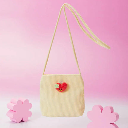 BT21 - SPRING DAYS MINI CORDUROY CROSSBODY BAG TATA - COKODIVE