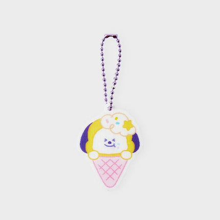 BT21 ON THE CLOUD RENTICULAR KEYRING - COKODIVE