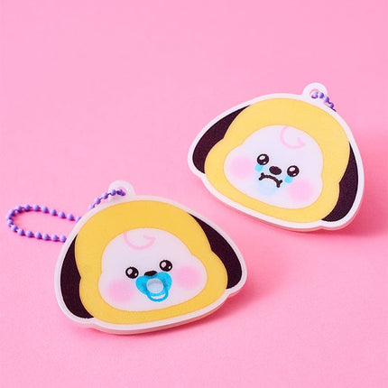 BT21 - NEWBORN BABY LENTICULAR KEYRING CHIMMY - COKODIVE