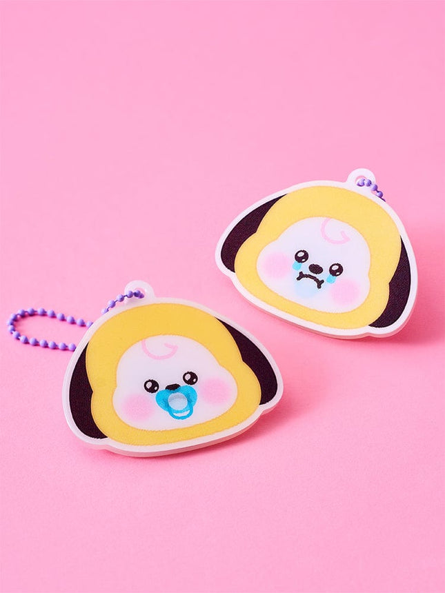 BT21 - NEWBORN BABY LENTICULAR KEYRING CHIMMY - COKODIVE