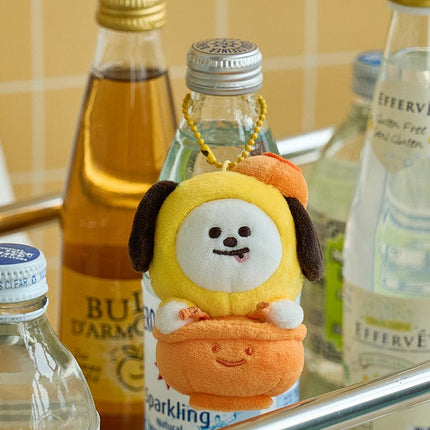 BT21 - WELCOME PARTY MD RICE BOWL DOLL KEYRING S - COKODIVE