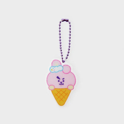 BT21 ON THE CLOUD RENTICULAR KEYRING - COKODIVE