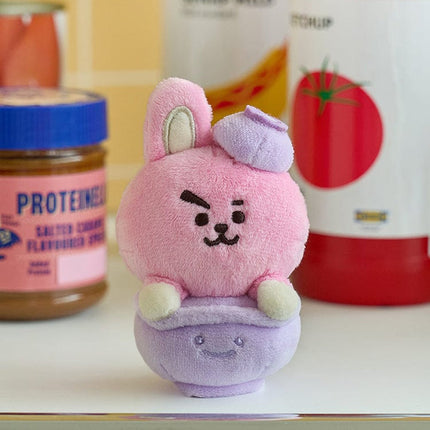 BT21 - WELCOME PARTY MD RICE BOWL DOLL KEYRING S - COKODIVE