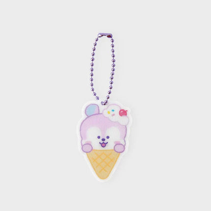 BT21 ON THE CLOUD RENTICULAR KEYRING - COKODIVE