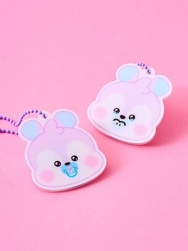 BT21 - NEWBORN BABY LENTICULAR KEYRING MANG - COKODIVE