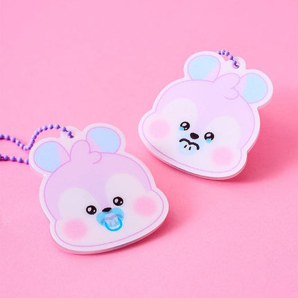 BT21 - NEWBORN BABY LENTICULAR KEYRING MANG - COKODIVE