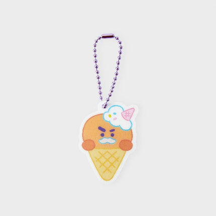 BT21 ON THE CLOUD RENTICULAR KEYRING - COKODIVE