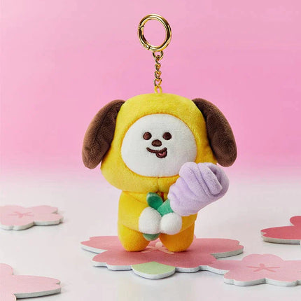 BT21 - SPRING DAYS MINI DOLL KEYRING CHIMMY - COKODIVE