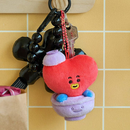 BT21 - WELCOME PARTY MD RICE BOWL DOLL KEYRING S - COKODIVE