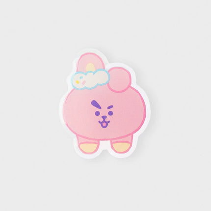 BT21 ON THE CLOUD ACRYLIC MAGNETIC CLIPS - COKODIVE