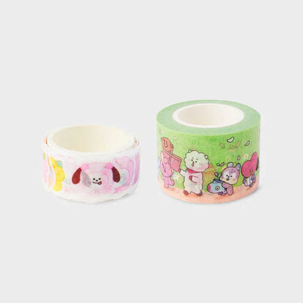 BT21 - SPRING DAYS MASKING TAPE SET - COKODIVE