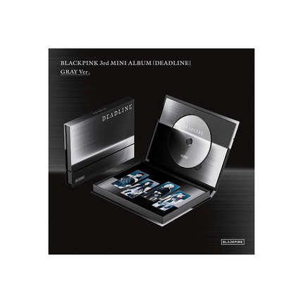 BLACKPINK - DEADLINE 3RD MINI ALBUM WEVERSE SHOP GIFT GRAY VER - COKODIVE