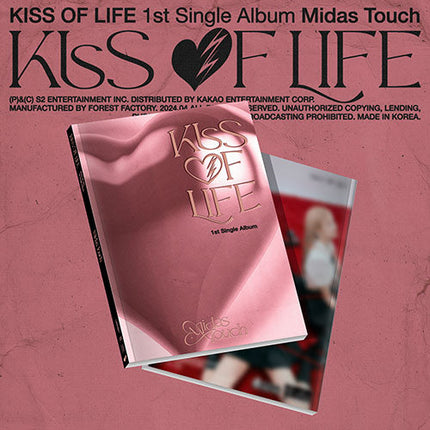 KISS OF LIFE - MIDAS TOUCH 1ST SINGLE ALBUM PHOTOBOOK - COKODIVE