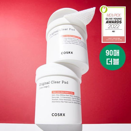 COSRX ONE STEP PAD 90 SHEETS DOUBLE PACK - COKODIVE
