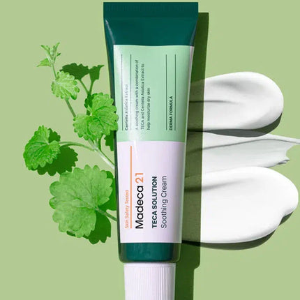 MADECA 21 TECA SOLUTION SOOTHING CREAM 50ml - COKODIVE