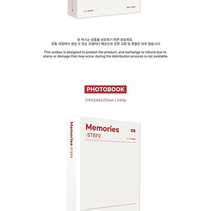 ENHYPEN - MEMORIES STEP 2 DVD + PIECES OF MEMORIES 2021-2022 SET WEVERSE GIFT VER. - COKODIVE