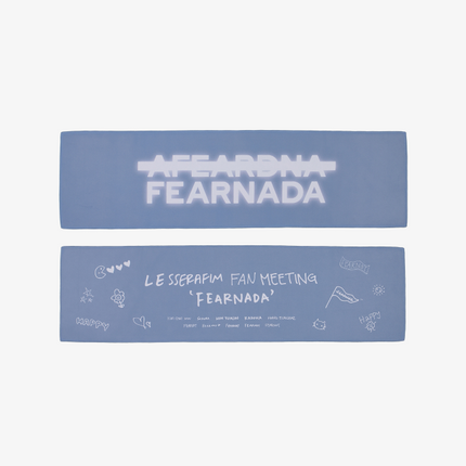 LE SSERAFIM - FEARNADA 2024 S/S LE SSERAFIM TOUR OFFICIAL MD SLOGAN - COKODIVE