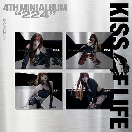 KISS OF LIFE - 224 4TH MINI ALBUM DIGIPACK VER RANDOM - COKODIVE