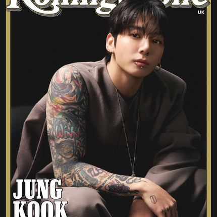 BTS JUNGKOOK - ROLLINGSTONE UK MAGAZINE FEBRUARY ISSUE COVER