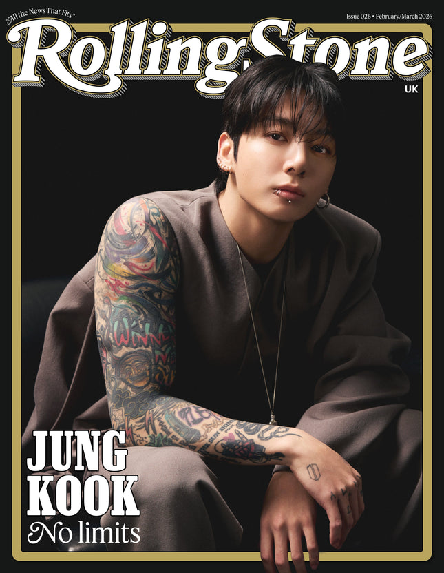 BTS JUNGKOOK - ROLLINGSTONE UK MAGAZINE FEBRUARY ISSUE COVER