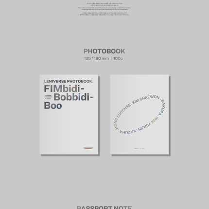 LE SSERAFIM - LENIVERSE PHOTOBOOK FIMBIDI-BOBBIDI-BOO WEVERSE GIFT VER. - COKODIVE