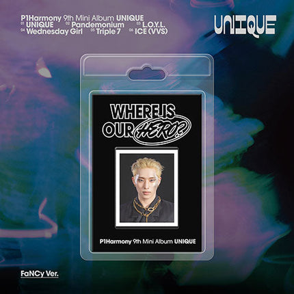 P1HARMONY - UNIQUE! 9TH MINI ALBUM FANCY VER SET - COKODIVE