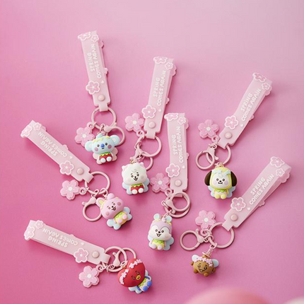 BT21 - BABY SPRING FAIRY FIGURE KEYRING - COKODIVE