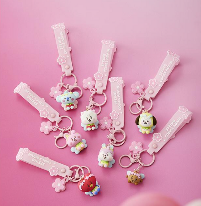 BT21 - BABY SPRING FAIRY FIGURE KEYRING - COKODIVE